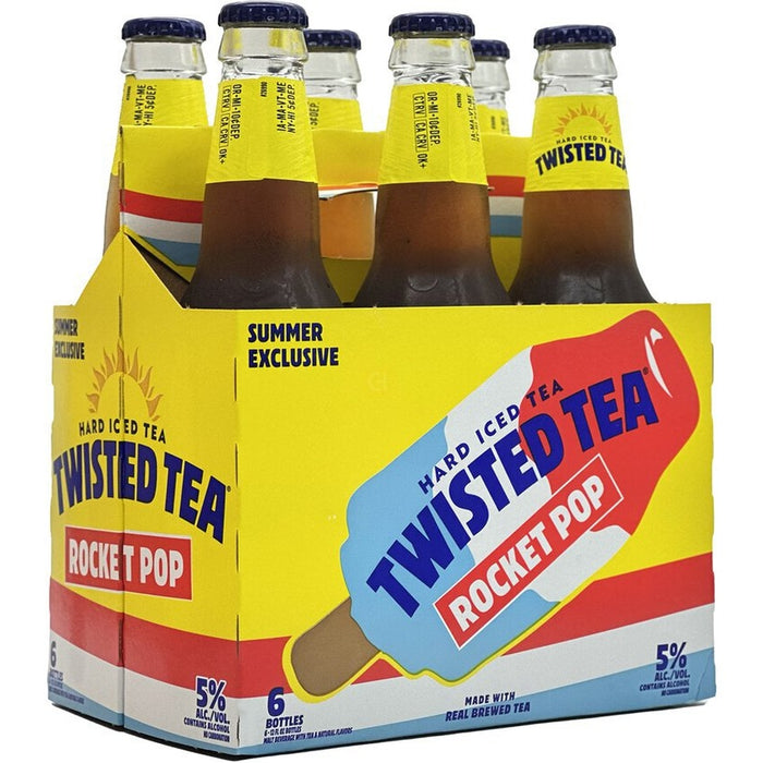 Twisted Tea - Rocket Pop Hard Iced Tea (6 Pack) - TIPXY