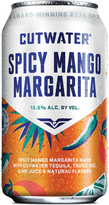 Cutwater - Spicy Mango Margarita Ready to Drink Cocktail (4 Pack)