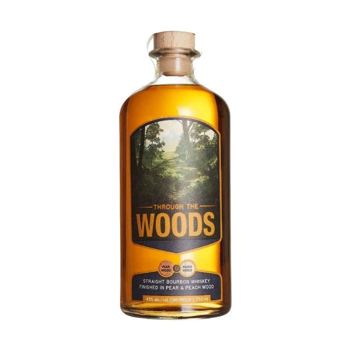 Outdoor Whiskey - Through The Woods Straight Bourbon Whiskey Finished in Pear and Peach Wood