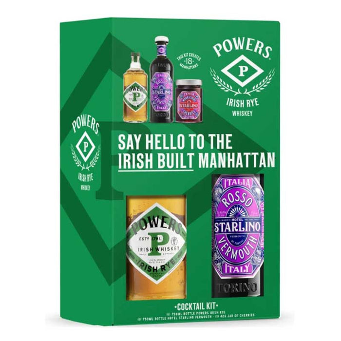Powers - Irish Rye Whiskey Cocktail Kit