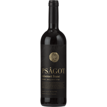 Psagot Cabernet Franc Mevushal Dry Red Wine - TIPXY