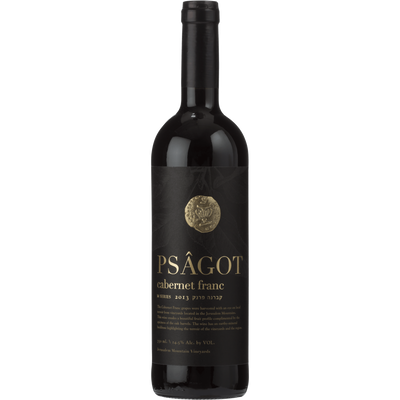 Psagot Cabernet Franc Mevushal Dry Red Wine