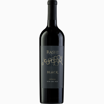 Rashi Black Off Dry Red Wine - TIPXY
