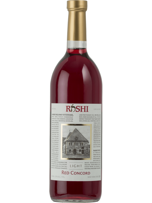 Rashi Concord Light Sweet Red Wine