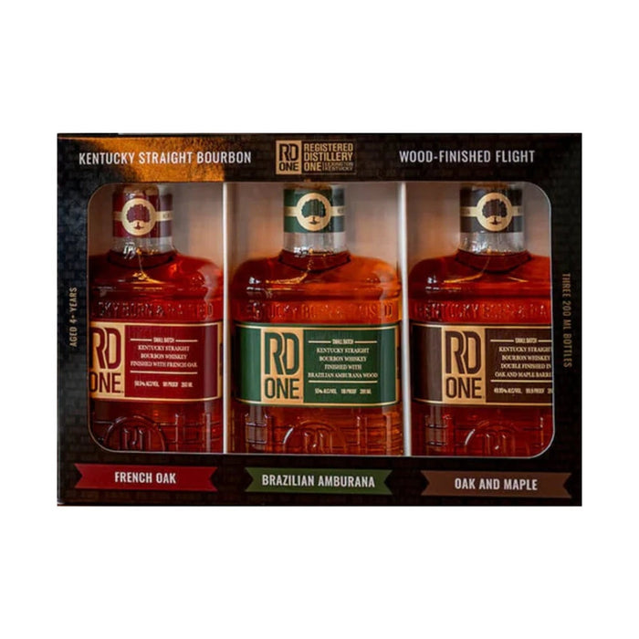 RD One - Kentucky Straight Bourbon Wood-Finished Flight Gift Set