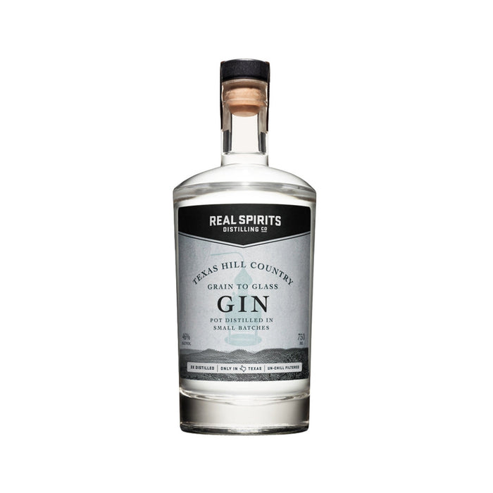 Real Spirits - Texas Hill Country Grain to Glass Gin