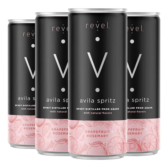 Revel Spirits - Avila Spritz GrapeFruit Rosemary (4 pack)