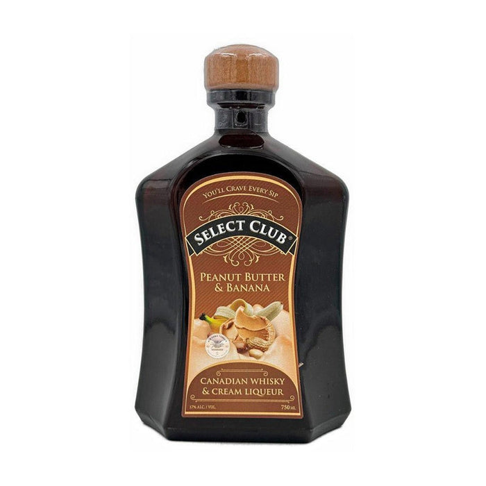 Select Club - Peanut Butter and Banana Canadian Whisky Cream Liqueur
