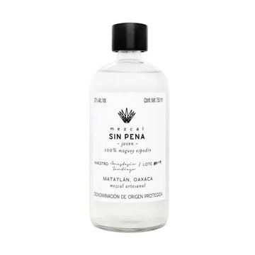Sin Pena - Joven Maguey Espadin Mezcal