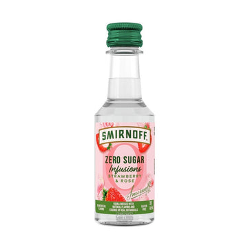 Smirnoff - Zero Sugar Infusions Strawberry and Rose Vodka (10 pack)