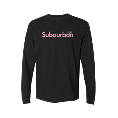 Subourbon Life - Black Long Sleeve Tee Shirt