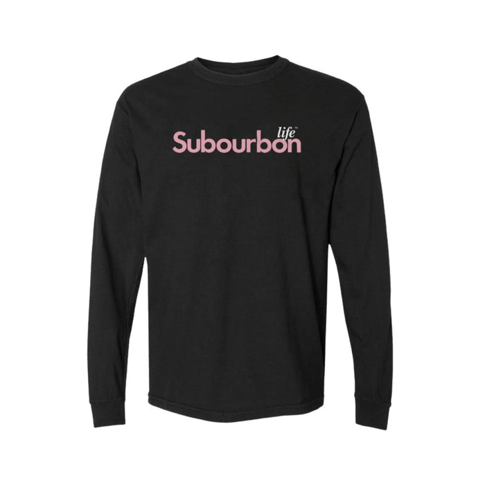 Subourbon Life - Black Long Sleeve Tee Shirt