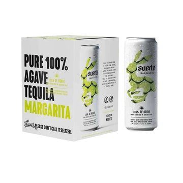 Suerte Tequila - Mangorita Ready to Drink Cocktail (4 Pack)