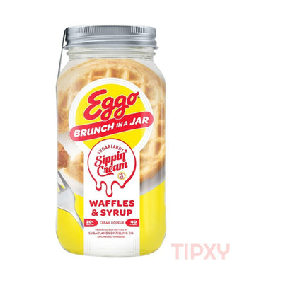 Sugarlands - Eggo™ Brunch in a Jar Waffles & Syrup Sippin’ Cream Liqueur