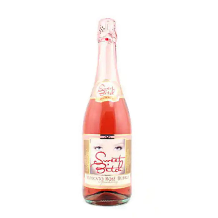 Sweet Bitch - Bubbly Moscato Sparkling Rose Wine