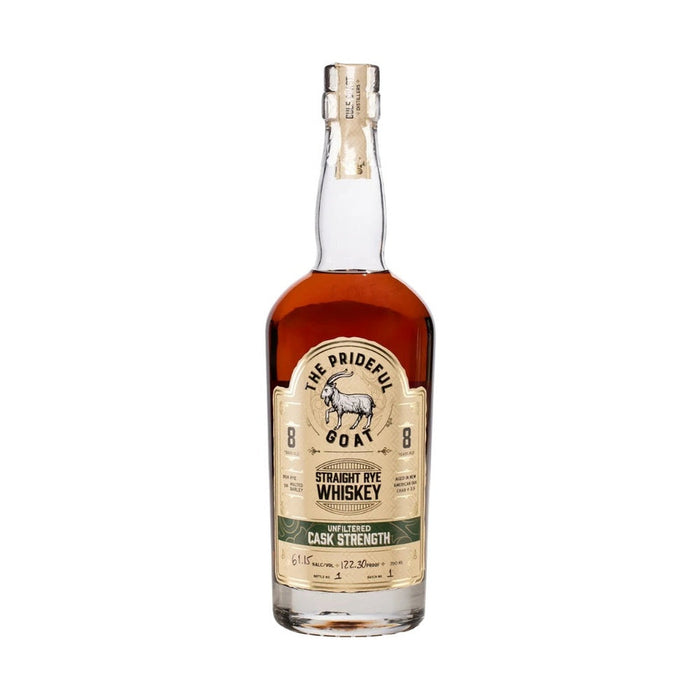 The Prideful Goat - 8 Year Old Cask Strength Straight Rye Whiskey