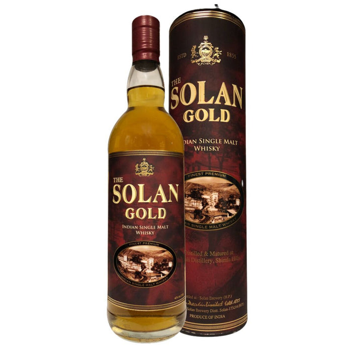 The Solan Gold - Indian Single Malt Whisky