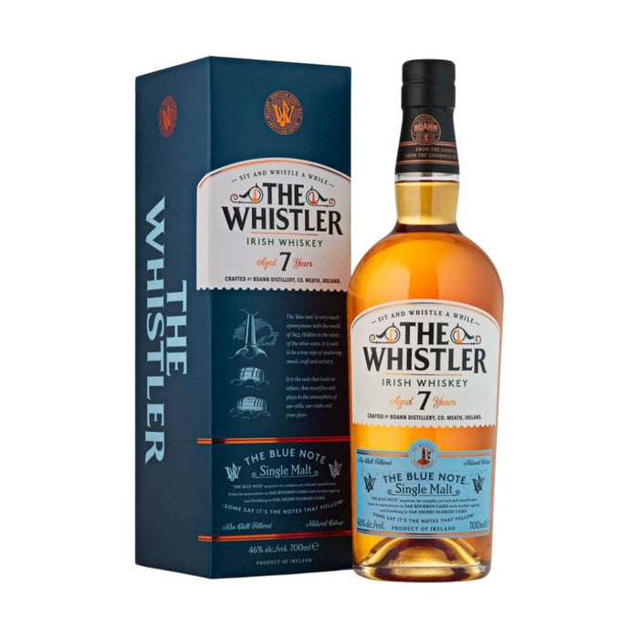 The Whistler - The Blue Note 7 Year Old Single Malt Irish Whiskey