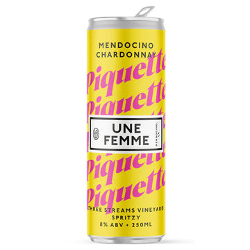 Une Femme - Piquette Chardonnay White Wine (4 Pack)