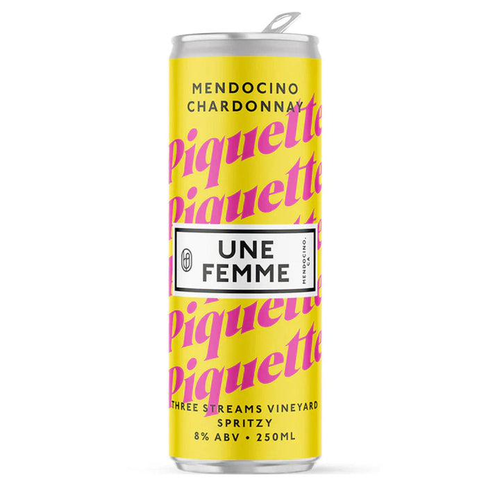 Une Femme - Piquette Chardonnay White Wine (4 Pack)