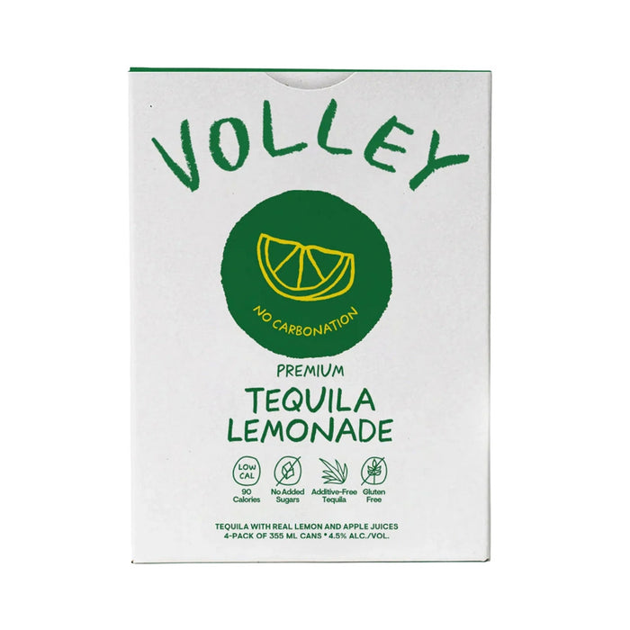 Volley - Tequila Lemonade Ready to Serve Cocktail (4 Pack)