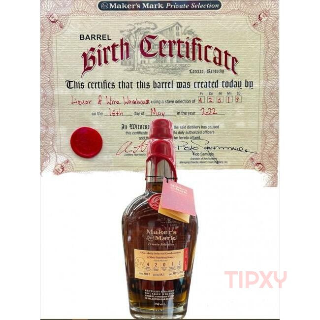 Makers Mark - Private Selection - TIPXY