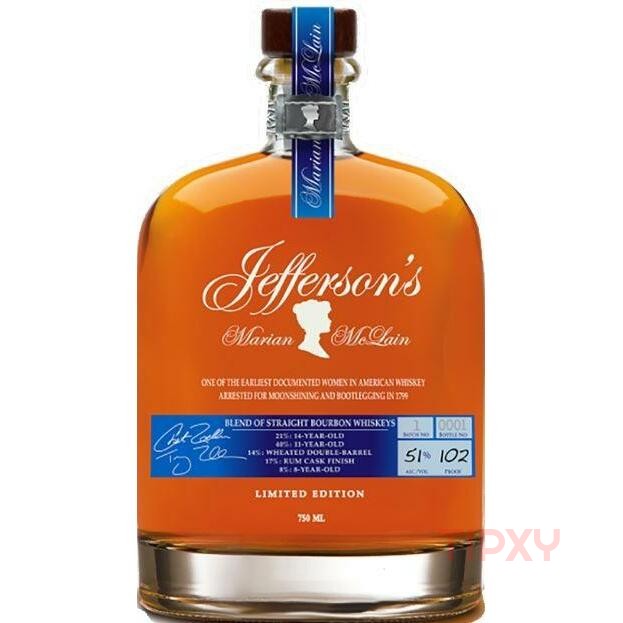 Jefferson's - Limited Edition Marian McLain Blend of Straight Bourbon Whiskies - TIPXY