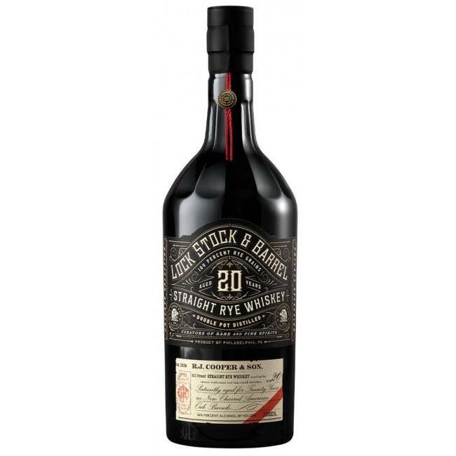 Lock Stock & Barrel - 20 Year Old Rye Whiskey