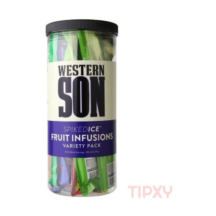 Western Son - Spiked Frozen Ice Fruit Infusions Variety Pack