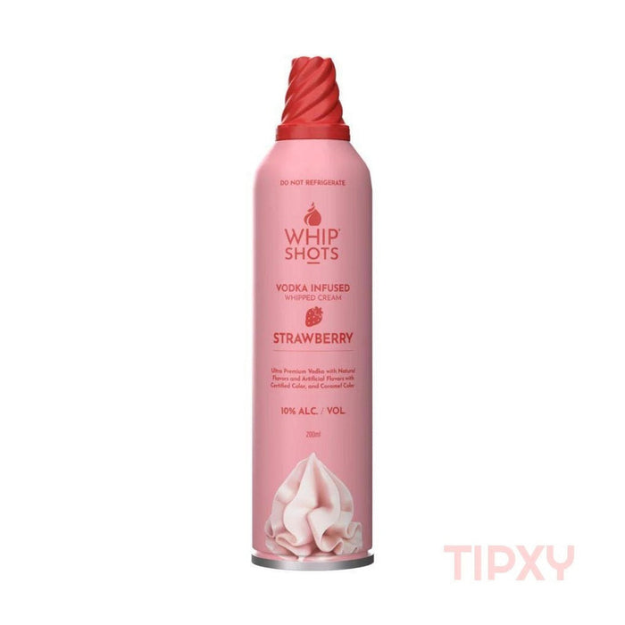 Whip Shots - Vodka Infused Strawberry Whipped Cream