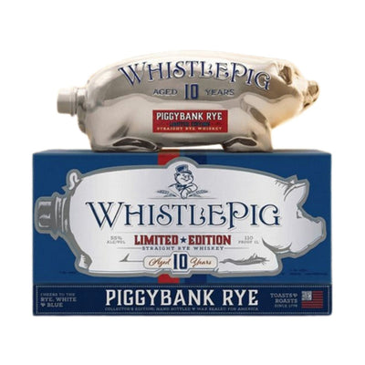 WhistlePig - 10 Year Limited Edition Rye White and Blue PiggyBank Straight Rye Whiskey