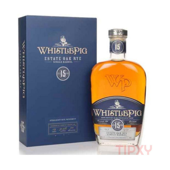 WhistlePig - 15 Year Vermont Estate Oak Straight Rye Whiskey