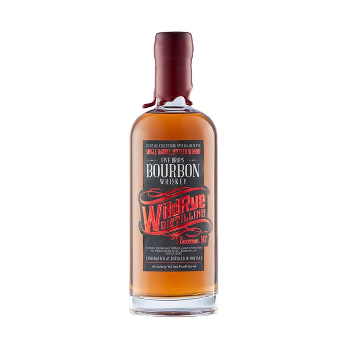 Wildrye Distilling - Single Barrel Bottled-in-Bond Five Drops Bourbon Whiskey