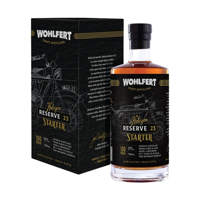 Wohlfert Craft Distilling - Halcyon Reserve 23 Cask Strength Corn Liqueur