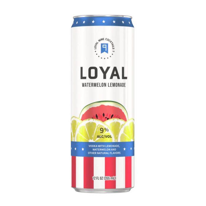 Loyal 9 - Vodka Watermelon Lemonade Ready to Serve Cocktail