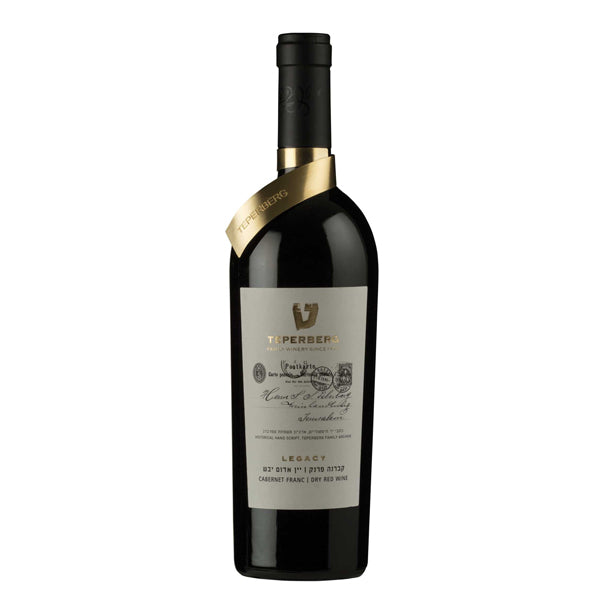 Teperberg Winery - Cabernet Franc Legacy Red Wine